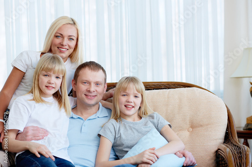 Photo: Portrait at home Portrait at home