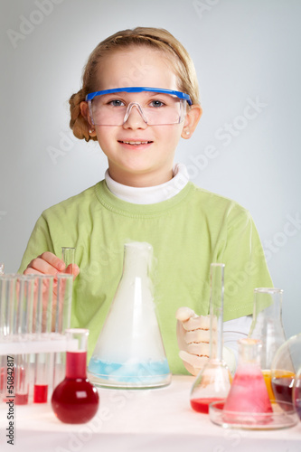 Photo: Cute researcher Cute researcher