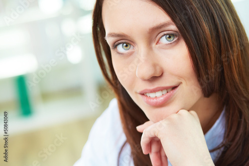 Photo: Friendly worker Friendly worker
