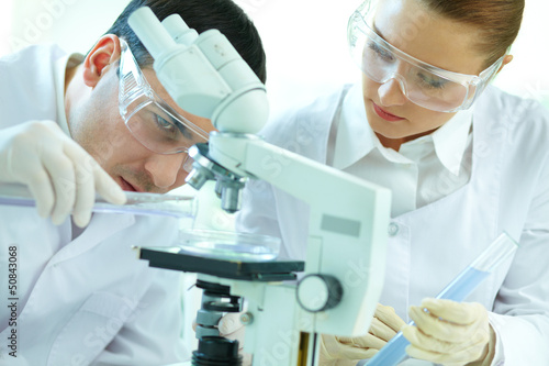 Photo: Scientific scrutiny Scientific scrutiny