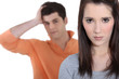 couple having a quarrel