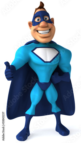 Illustration: Fun superhero Fun superhero