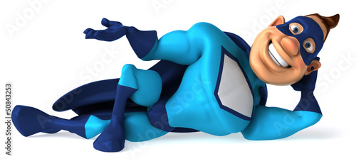 Illustration: Fun superhero Fun superhero