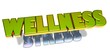 3D Goldzeichen - Wellness - Stress