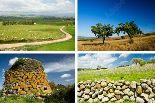 Photo: Sardegna rurale, collage di sfondi Sardegna rurale, collage di sfondi