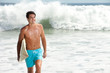 Handsome surfer