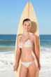 Beautiful surfer girl