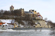 Schloß Bernburg im Winter