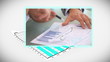 Montage of different business situations