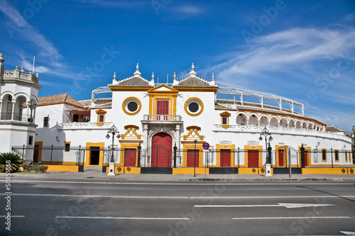 Photo: Real Maestranza de Caballeria de Sevilla, in Seville, Spain Real Maestranza de Caballeria de Sevilla, in Seville, Spain