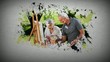 Animation with artistic people
