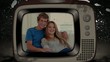 Animation of a young couple