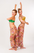 Two belly dancers