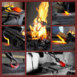 Incandescent element in the smithy