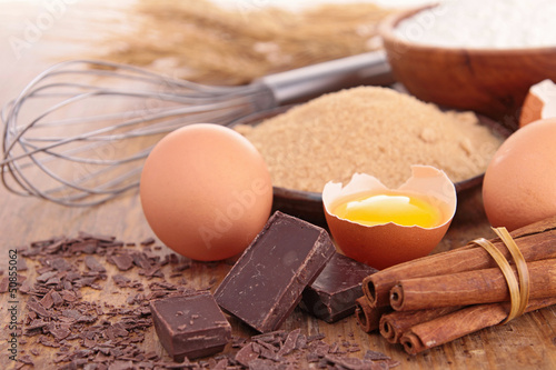 Photo: baking ingredients baking ingredients