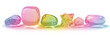 Pretty Rainbow Crystals