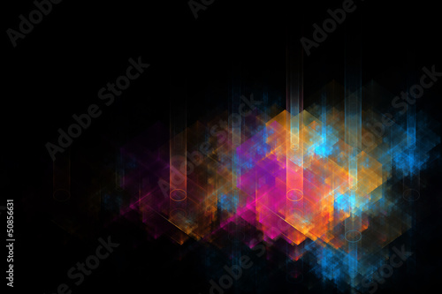 Illustration: Abstract futuristic background Abstract futuristic background