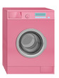 Illustration: washing machine on a white background washing machine on a white background