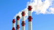 Industrial plant fuming. 1080p.