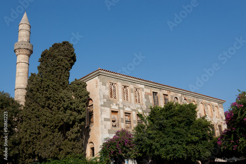 Photo: Shrine Lotzias mosque in Kos town - Dodecanese islands Shrine Lotzias mosque in Kos town - Dodecanese islands