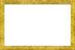 Goldener Bilderrahmen - Freigestellt