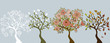 Trees in seasons