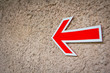 street sign arrow