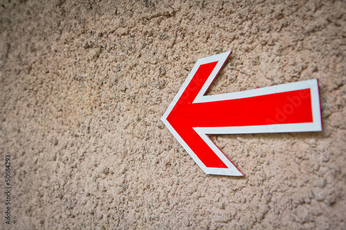 Photo: street sign arrow street sign arrow