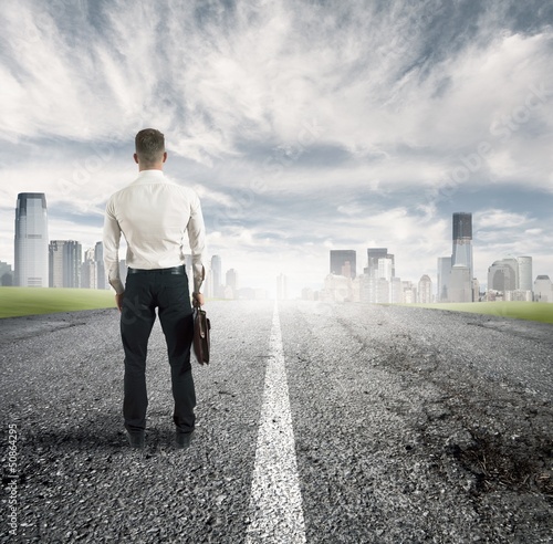 Photo: Business and the way for the future Business and the way for the future