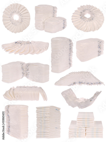 Photo: Baby diapers Baby diapers
