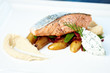 Baked salmon