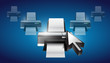 printer cursor selection concept