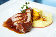 Roasted duck
