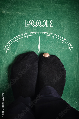 Photo: Poverty meter Poverty meter