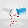 Vector open capsule