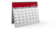 Folding 2013 Desktop Calendar with Alpha Channel