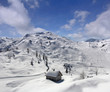 canvas print picture - Winter in Vogel
