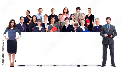 Photo: Business team. Business team.