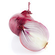 Red sliced onion