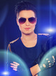 Photo: Attractive woman in sunglasses Attractive woman in sunglasses