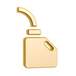 Illustration: golden engine oil symbol golden engine oil symbol