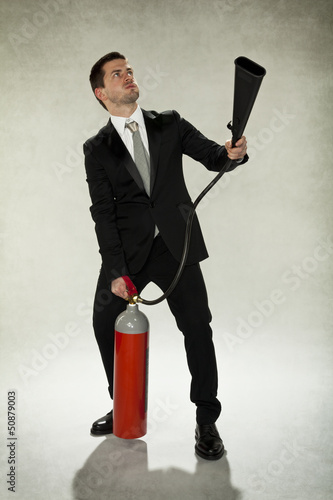 Photo: brave businessman brave businessman