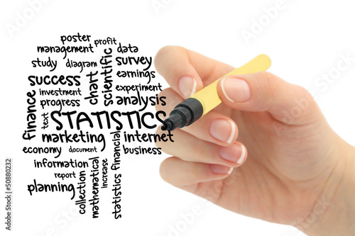 Photo: statistic word cloud statistic word cloud