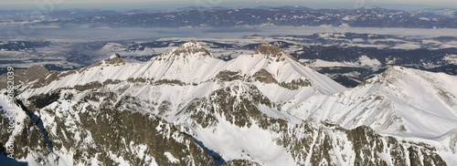 Photo: Mountain panorama at winter - Slovakia Mountain panorama at winter - Slovakia