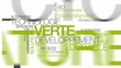 Technologie verte développement durable nuage de mots video