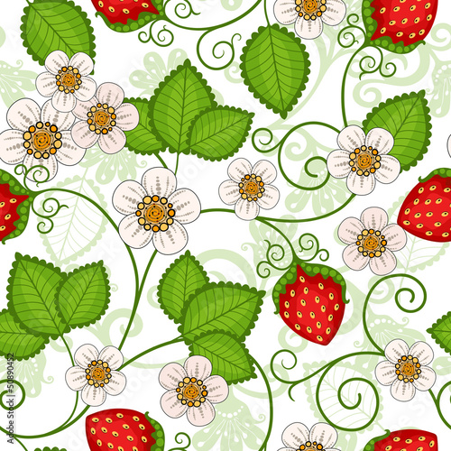 Vector: Seamless spring pattern Seamless spring pattern