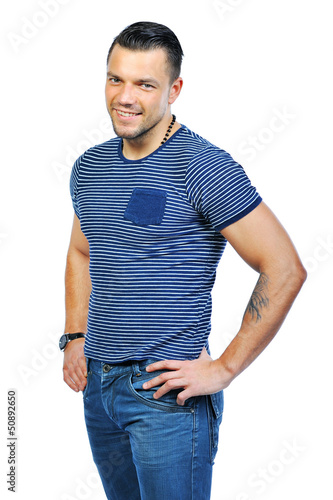 Photo: Elegant young handsome man portrait Elegant young handsome man portrait