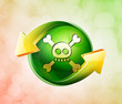 On behalf of the spring green icon