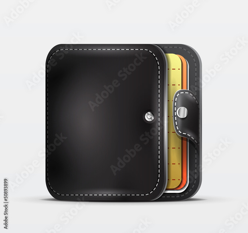 Vector: Wallet | organizer mobile app icon Wallet | organizer mobile app icon
