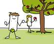 Adam et Eve - le jardin d'Eden